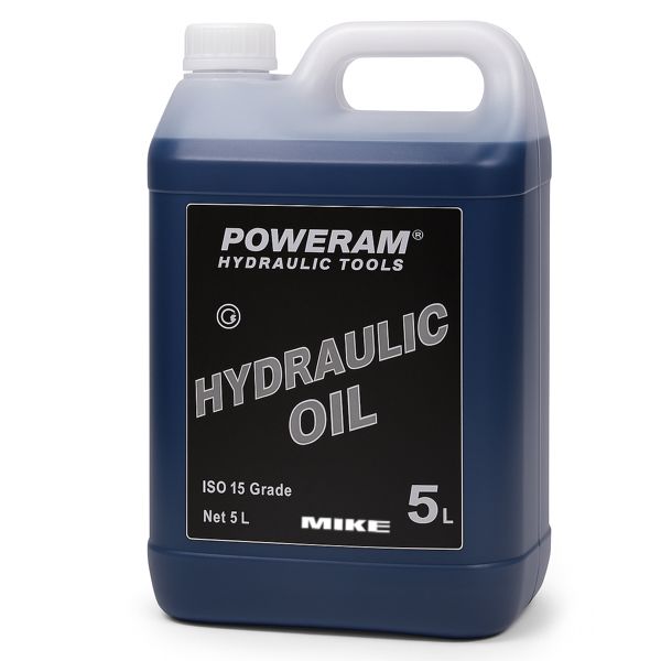 Dầu thủy lực Powerram HO5L, dung tích 5 lít, cấp ISO 15 Grade