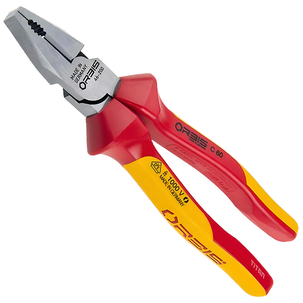 Kìm đa năng ORBIS 46, phiên bản HD, đầu bằng, lưỡi cắt dài thumbnail 2