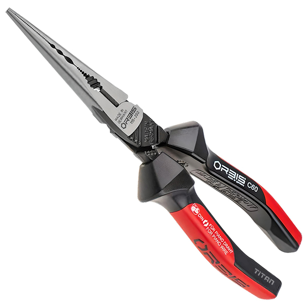 Kìm mỏ nhọn MIG-Tel 8 inch, mặt mạ crom