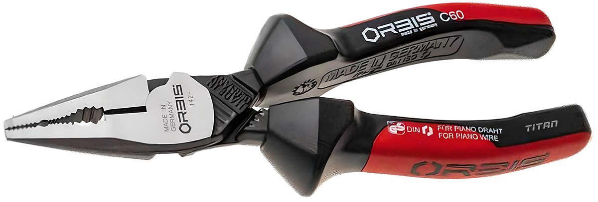 Kìm răng mũi nhọn ORBIS MIG-Fix 142, giảm lực tay đến 30%