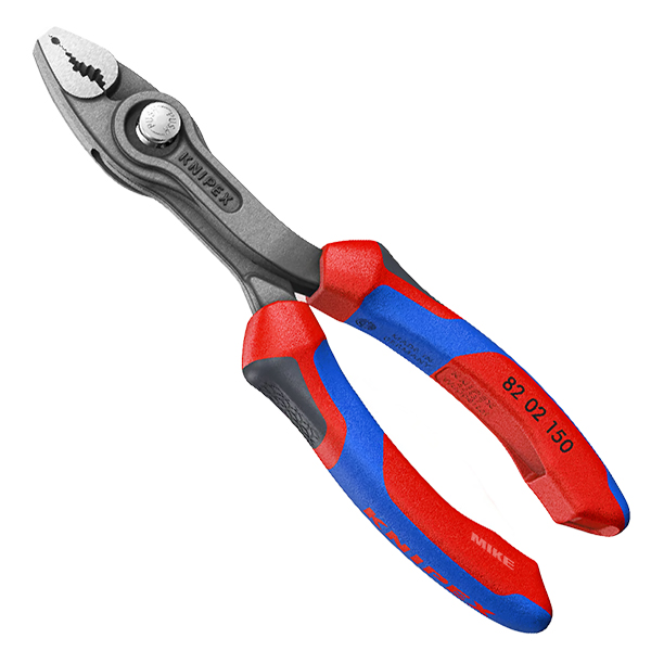Kìm tháo ốc mòn TwinGrip Knipex 82 02 150, kẹp đến Ø16mm