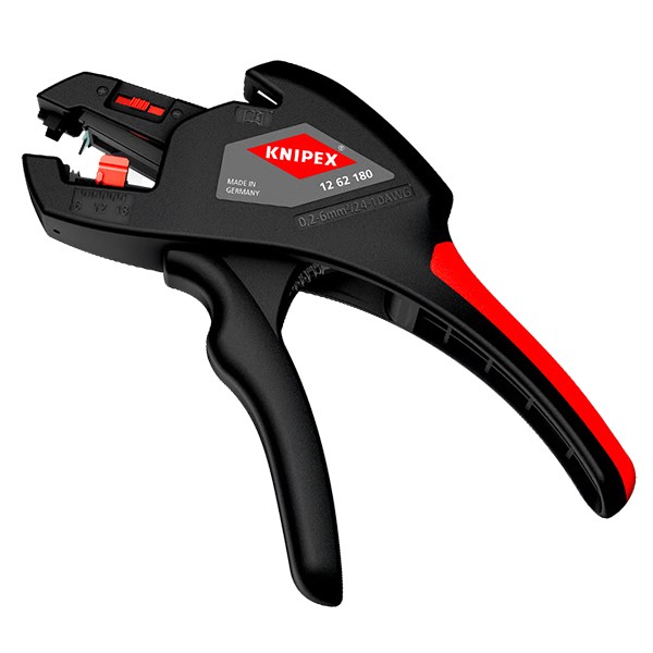 Kìm tuốt dây tự động Knipex 12 62 180 – Nhỏ gọn, tự điều chỉnh