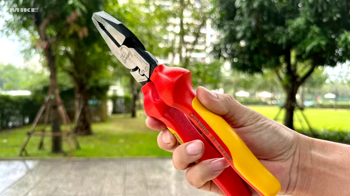 Kìm điện đa năng bấm cos 220mm VDE 1000V ORBIS 46 225040RV (7)