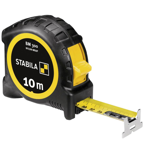Thước cuộn 10m BM 300 phủ nilon, STABILA 1984x