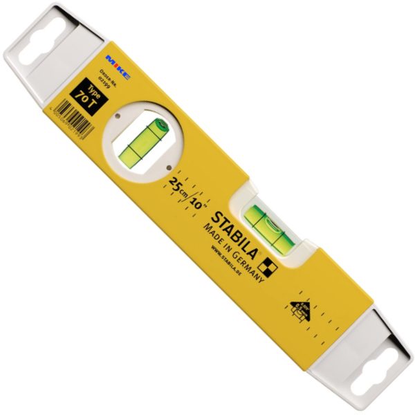 Thước thủy 25cm STABILA 02199, 2 bọt thủy họ 70T